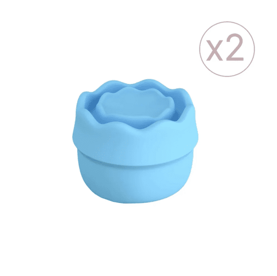 Lumispa Spitze Blau Nu Skin LumiSpa Accent Silikon-Spitze Blau – Doppelpack